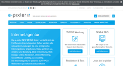 Desktop Screenshot of e-pixler.de